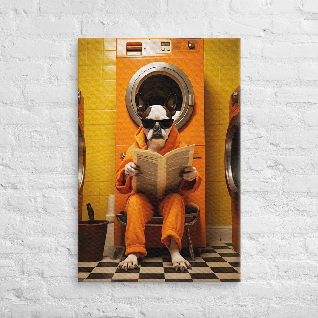 Vibrant Canvas Wall Art - Reading Equals Knowledge High Definition Print on Waterproof Cotton, Ready to Hang 2