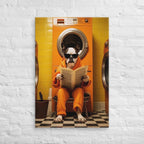 Vibrant Canvas Wall Art - Reading Equals Knowledge High Definition Print on Waterproof Cotton, Ready to Hang 2