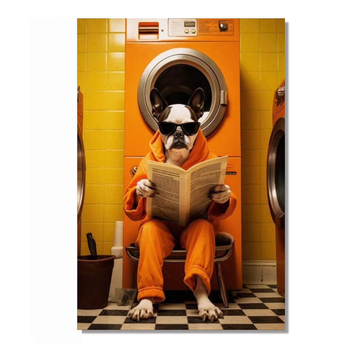 Vibrant Canvas Wall Art - Reading Equals Knowledge High Definition Print on Waterproof Cotton, Ready to Hang 3