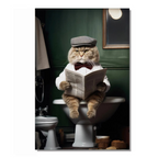 Vibrant Canvas Wall Art - Reading Equals Knowledge High Definition Print on Waterproof Cotton, Ready to Hang 4