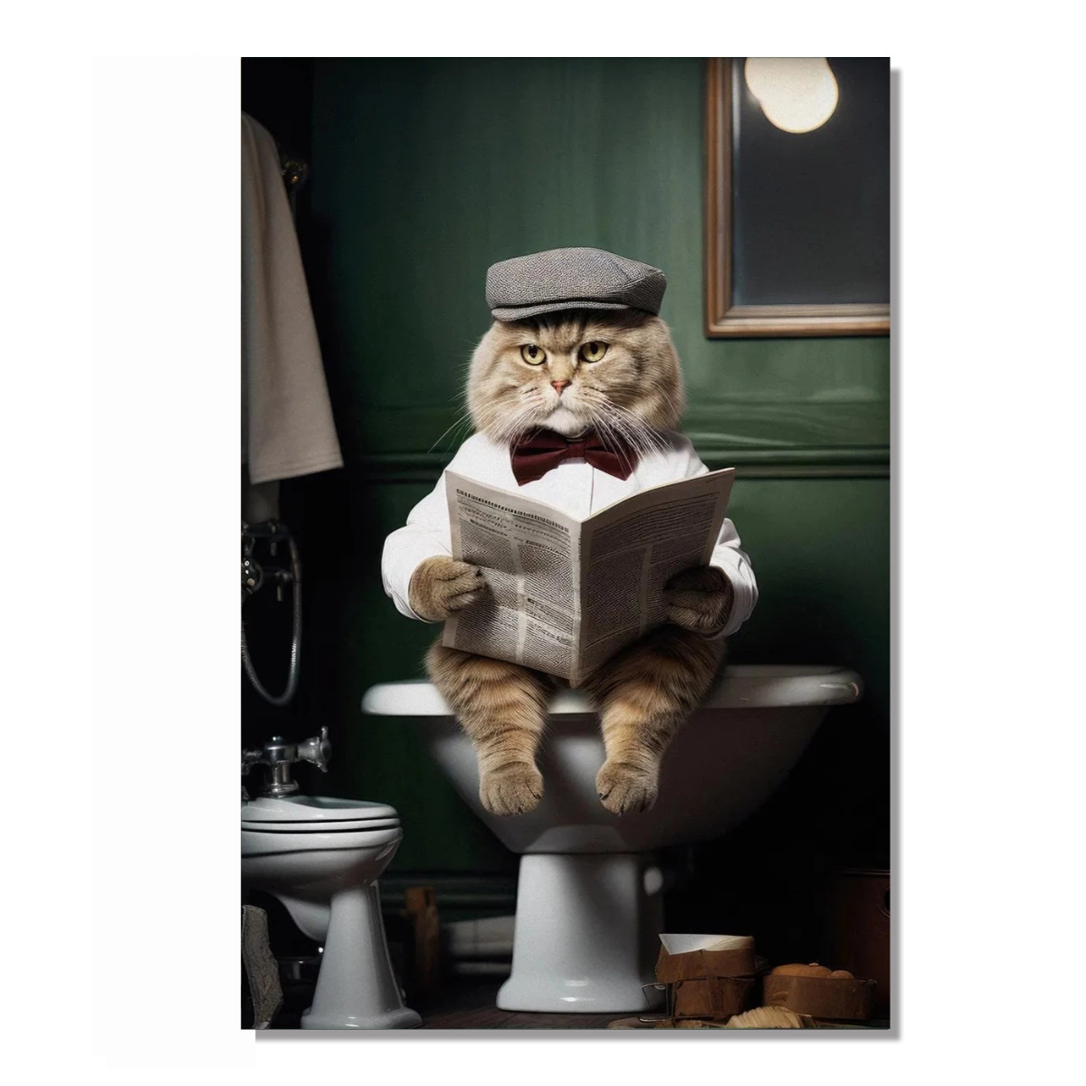 Vibrant Canvas Wall Art - Reading Equals Knowledge High Definition Print on Waterproof Cotton, Ready to Hang 4