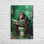 Vibrant Canvas Wall Art - Reading Equals Knowledge High Definition Print on Waterproof Cotton, Ready to Hang 6