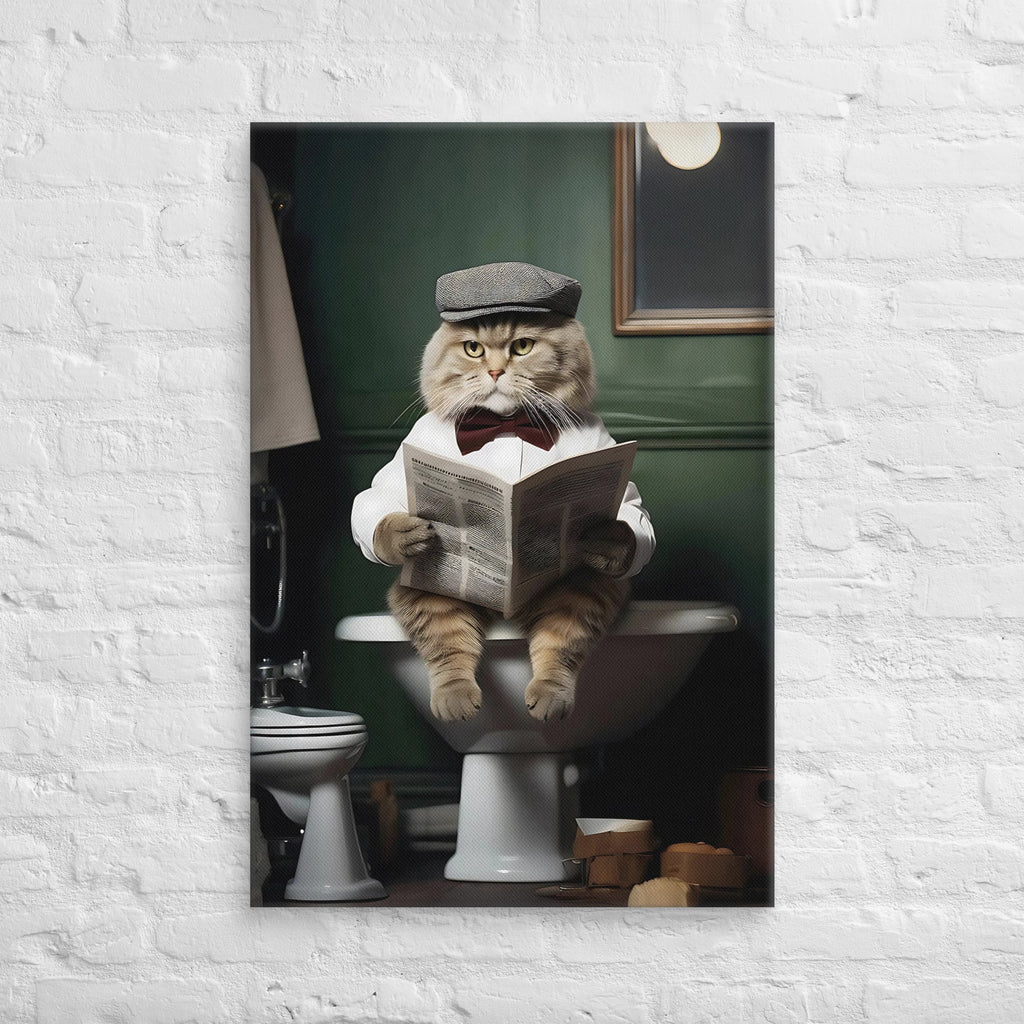 Vibrant Canvas Wall Art - Reading Equals Knowledge High Definition Print on Waterproof Cotton, Ready to Hang 8