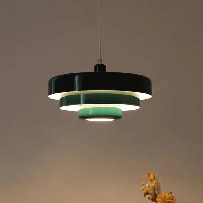 Vintage LED Pendant Light – Retro Metal Kitchen Pendant Lighting for Cozy Interiors 0