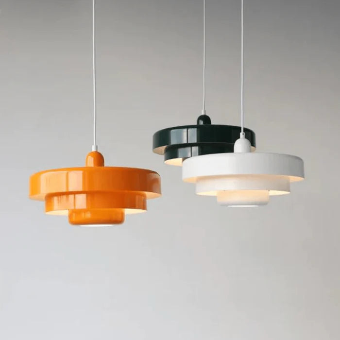 Vintage LED Pendant Light – Retro Metal Kitchen Pendant Lighting for Cozy Interiors 3