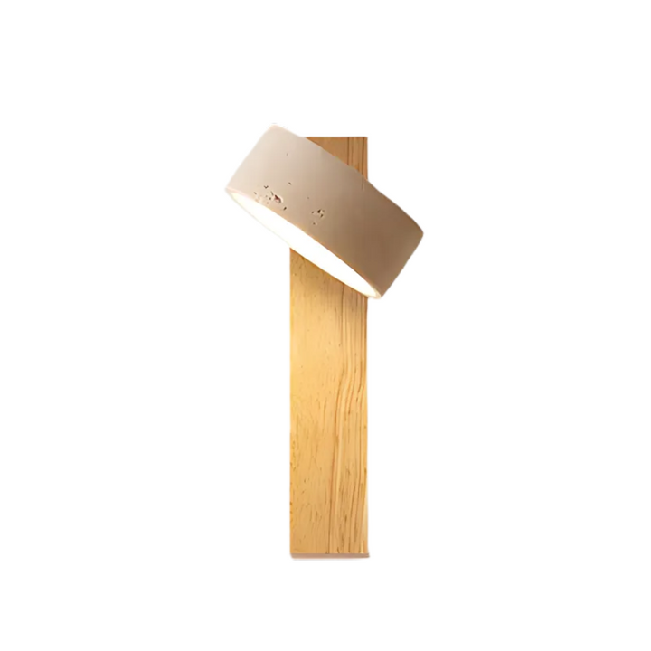 Wabi-Sabi Style Travertine Wall Lamp – Elegant Indoor Lighting for Modern Spaces 0