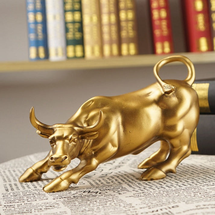 Wall Street Bull Statue – High Quality Resin Decorative Figure for Home or Office 0