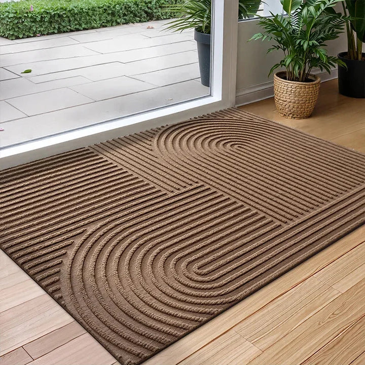 Waterhog Doormat with Non-Slip Rubber Backing - Water-Absorbing Indoor and Outdoor Welcome Mat for High-Traffic Areas 0