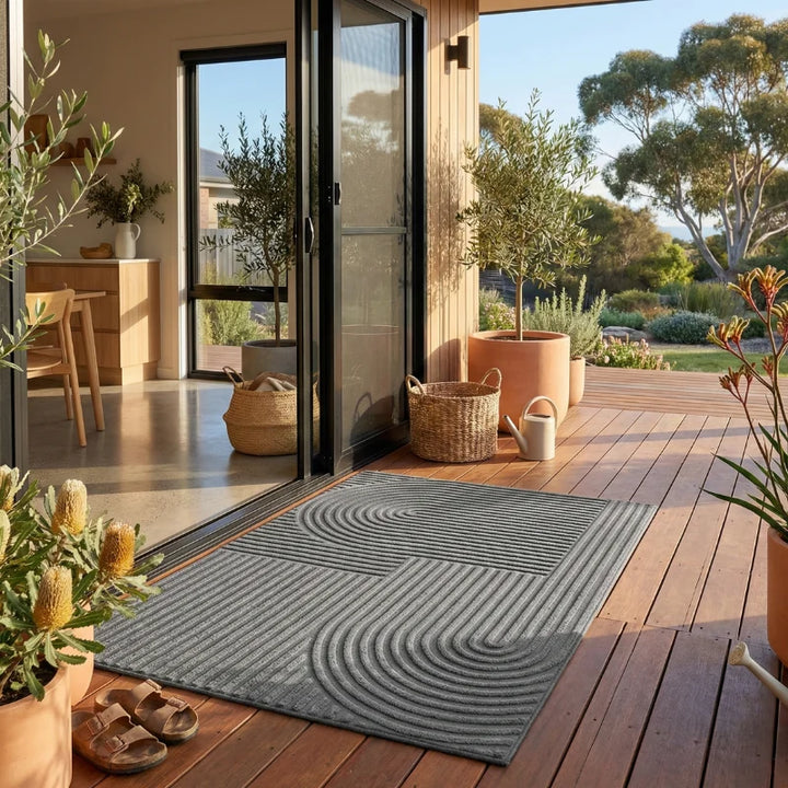 Waterhog Doormat with Non-Slip Rubber Backing - Water-Absorbing Indoor and Outdoor Welcome Mat for High-Traffic Areas 1
