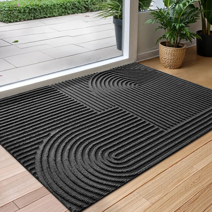 Waterhog Doormat with Non-Slip Rubber Backing - Water-Absorbing Indoor and Outdoor Welcome Mat for High-Traffic Areas 8