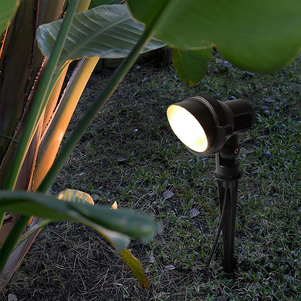 Waterproof LED Ground Lights for Outdoor Landscape and Garden Lighting – Durable Black Aluminum Embedded Pathway Lights 0