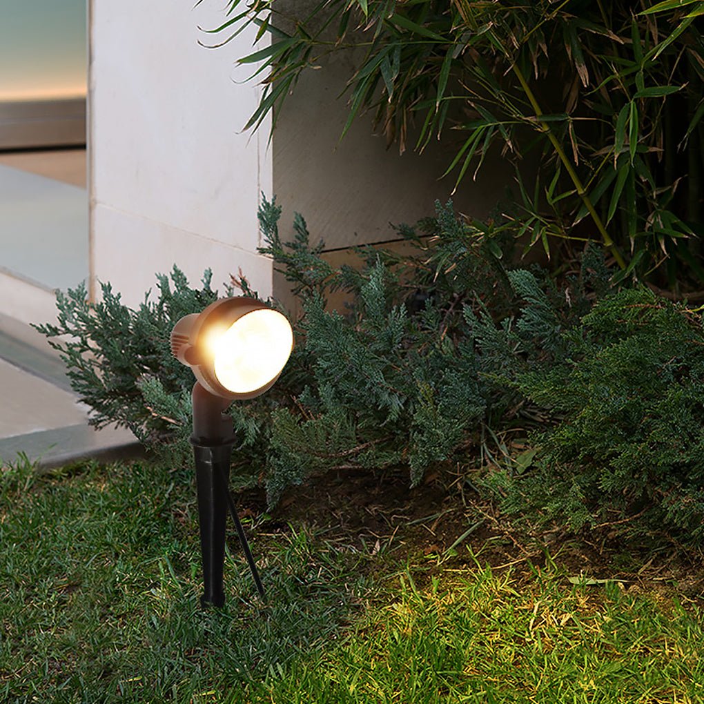 Waterproof LED Ground Lights for Outdoor Landscape and Garden Lighting – Durable Black Aluminum Embedded Pathway Lights 3