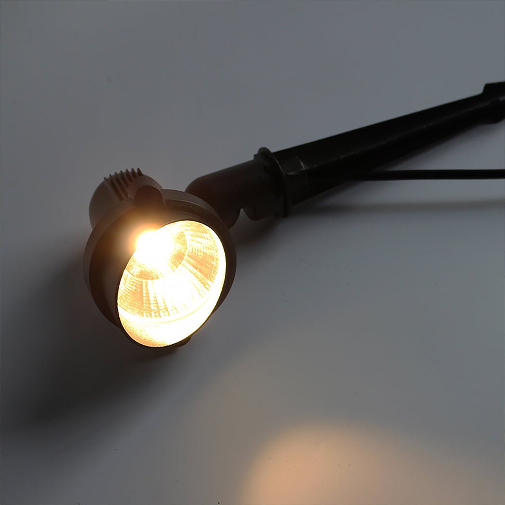 Waterproof LED Ground Lights for Outdoor Landscape and Garden Lighting – Durable Black Aluminum Embedded Pathway Lights 4
