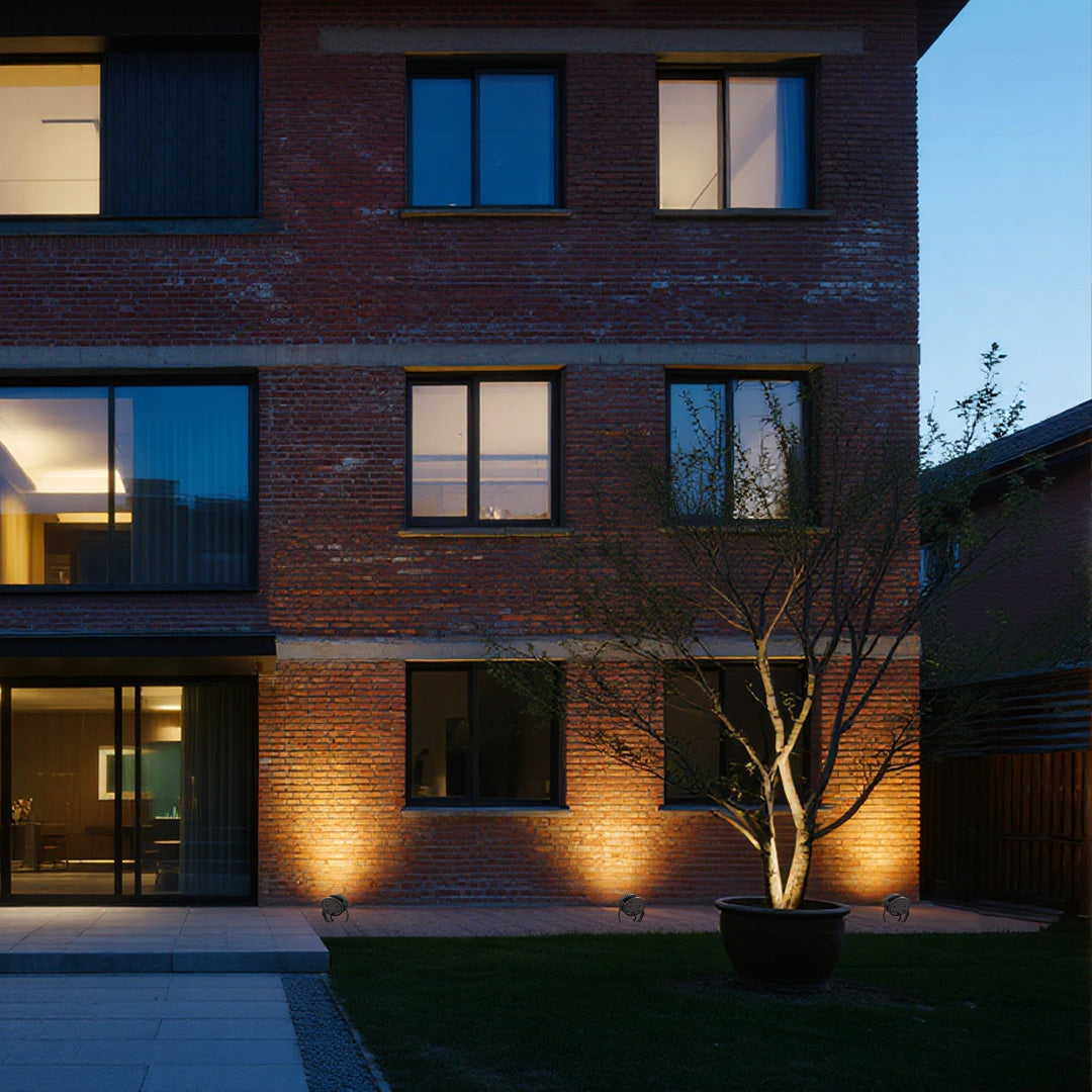 Waterproof Outdoor LED Garden Spotlights, IP65 Rated, 36W/72W/100W Options, Warm White Light for Landscape Lighting 2