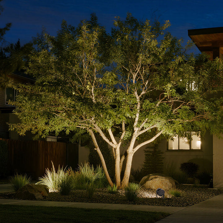 Waterproof Outdoor LED Garden Spotlights, IP65 Rated, 36W/72W/100W Options, Warm White Light for Landscape Lighting 5
