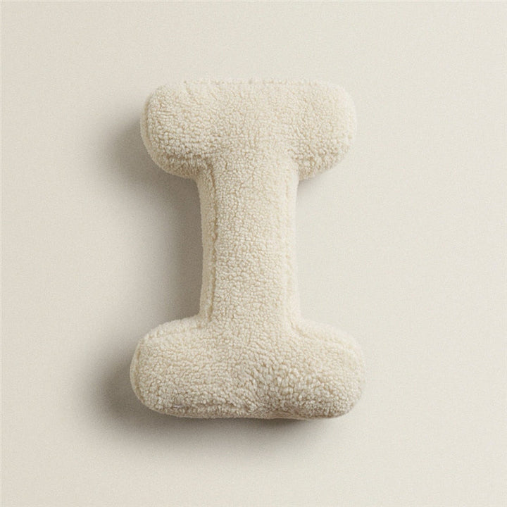 Whimsical Alphabet Letter Fleece Pillows – Soft Cotton Fleece with Polyester Fill 21