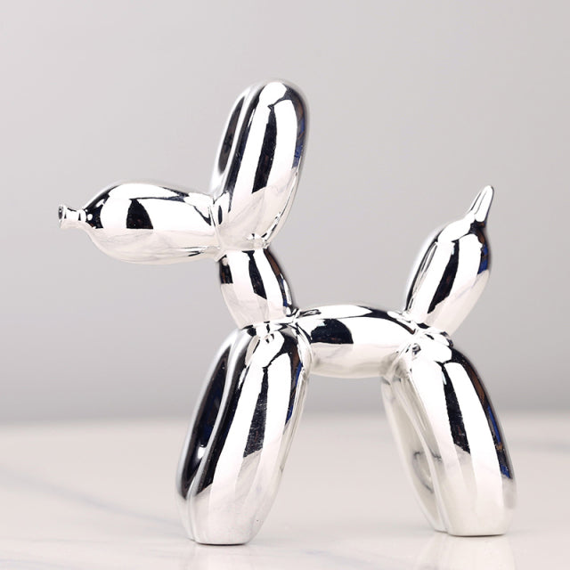 Whimsical Balloon Dog Sculpture – Playful Home Décor Art Piece in High-Quality Resin, 30 x 30 x 12 cm 10
