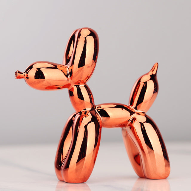 Whimsical Balloon Dog Sculpture – Playful Home Décor Art Piece in High-Quality Resin, 30 x 30 x 12 cm 7
