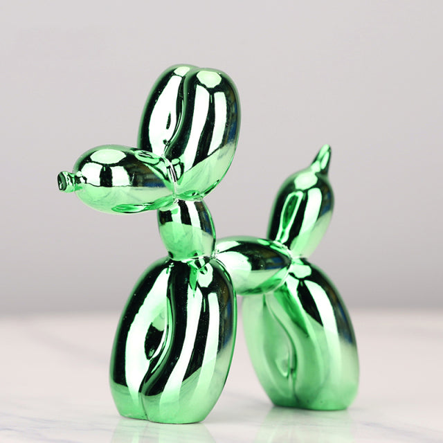 Whimsical Balloon Dog Sculpture – Playful Home Décor Art Piece in High-Quality Resin, 30 x 30 x 12 cm 8