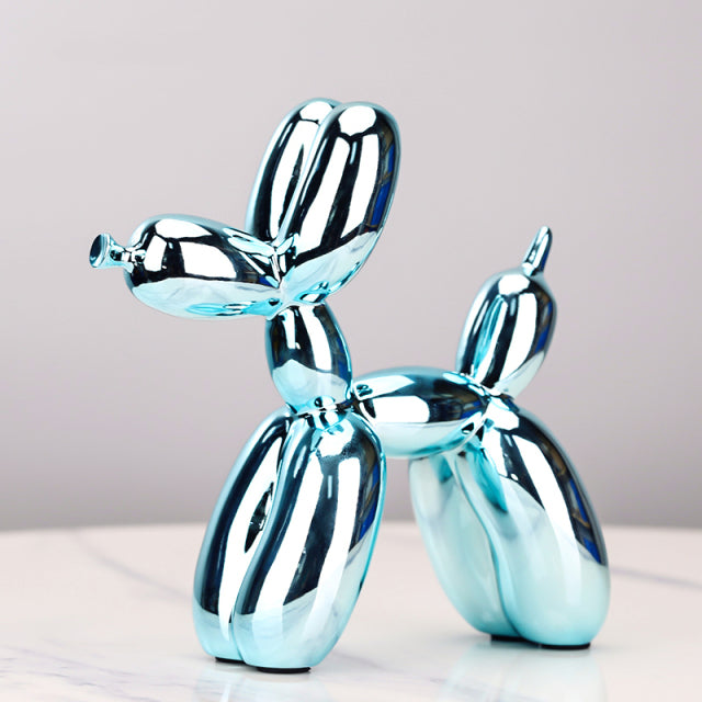 Whimsical Balloon Dog Sculpture – Playful Home Décor Art Piece in High-Quality Resin, 30 x 30 x 12 cm 9