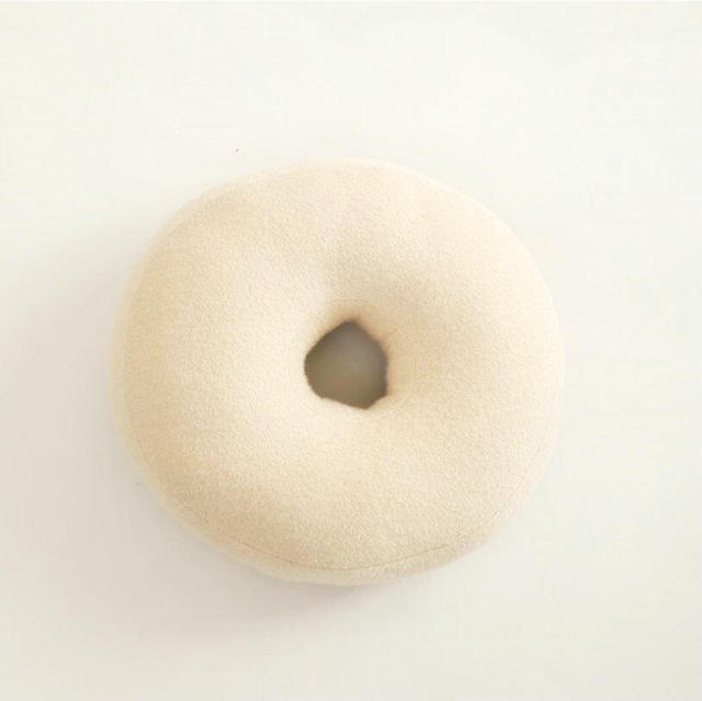 Whimsical Plush Pillow – Soft Cotton Fleece Donut, Pastry, and Coffee Designs for Cozy Home Decor 0