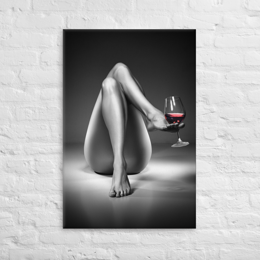 Who Wants Wine Canvas Wall Art – Vibrant Gallery Wrap Canvas Prints for Elegant Home Decor 6
