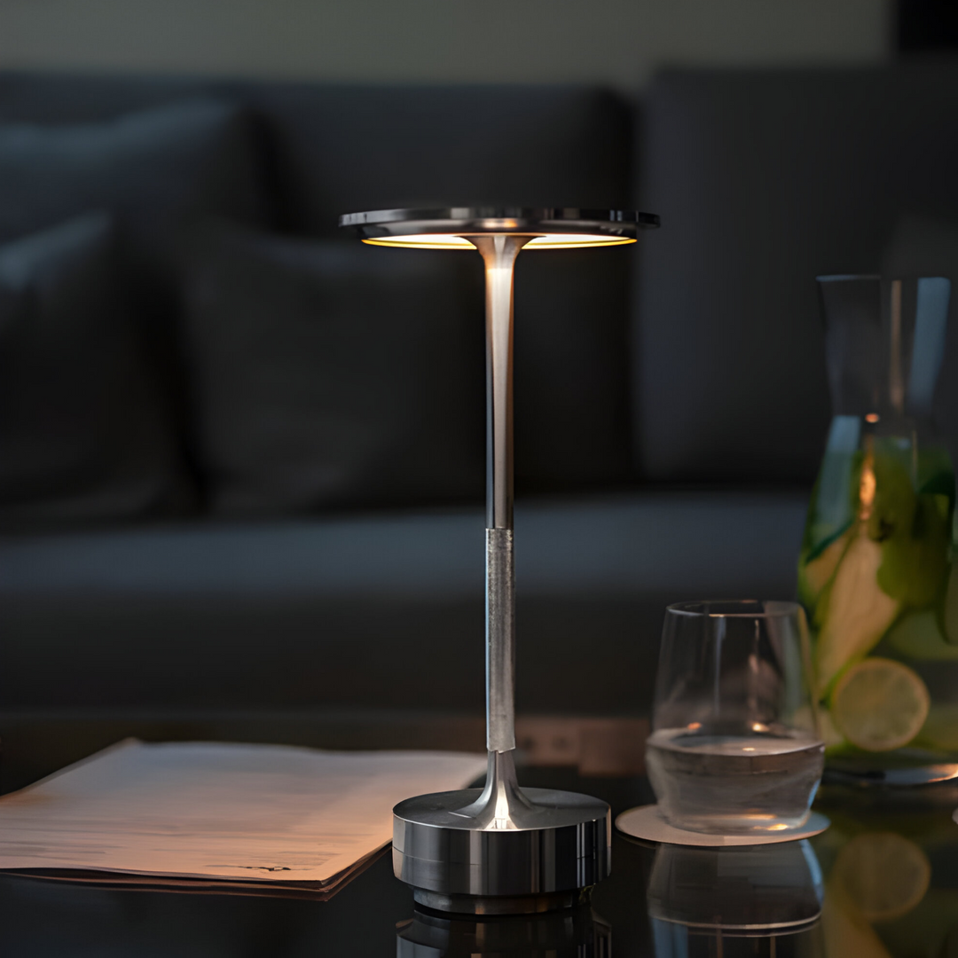 Wireless Dimmable Touch Control Table Lamp – Elegant LED Cordless Bedside Lamp for Modern Spaces 3