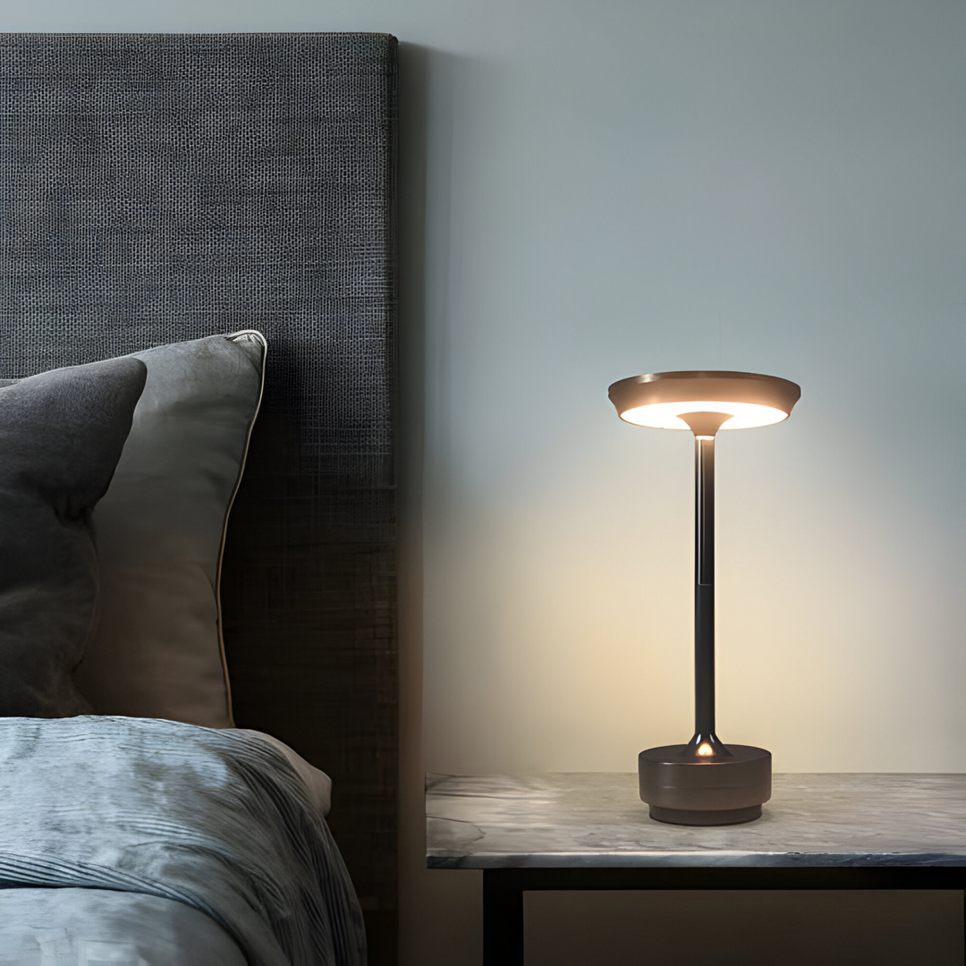 Wireless Dimmable Touch Control Table Lamp – Elegant LED Cordless Bedside Lamp for Modern Spaces 8