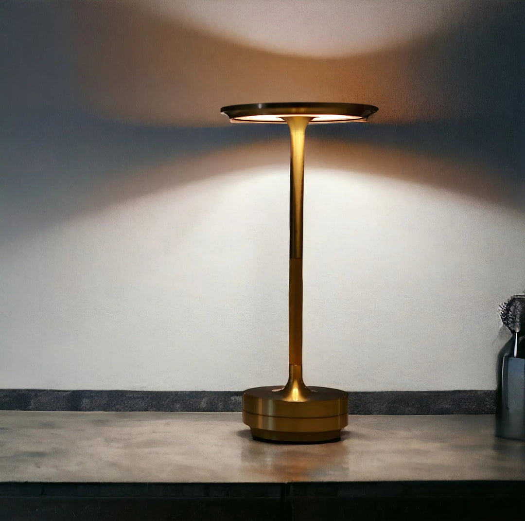 Wireless LED Table Lamp – Cordless Touch-Dimming Aluminum Design for Living Room and Bedroom, 48-Hour Battery Life, Weatherproof Lighting 7