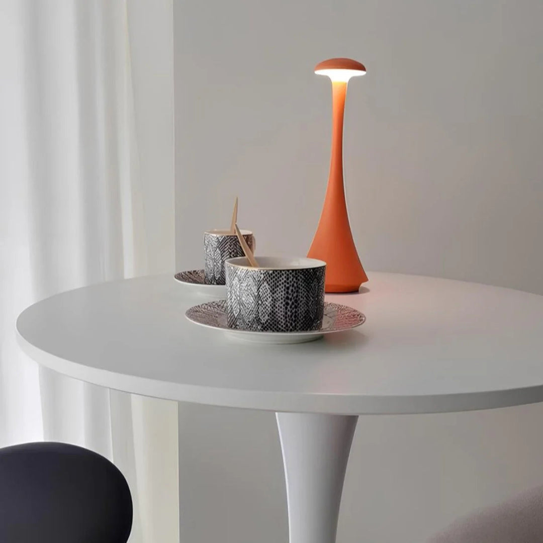 Wireless Rechargeable Table Lamp with Touch Control – Dimmable Bedside or Desk Lamp, Modern Design for Versatile Lighting 7