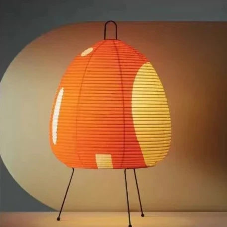 Yunari Haze Rice Paper Floor and Table Lamp – Wabi-Sabi Style Lighting for Indoor and Outdoor Spaces 3